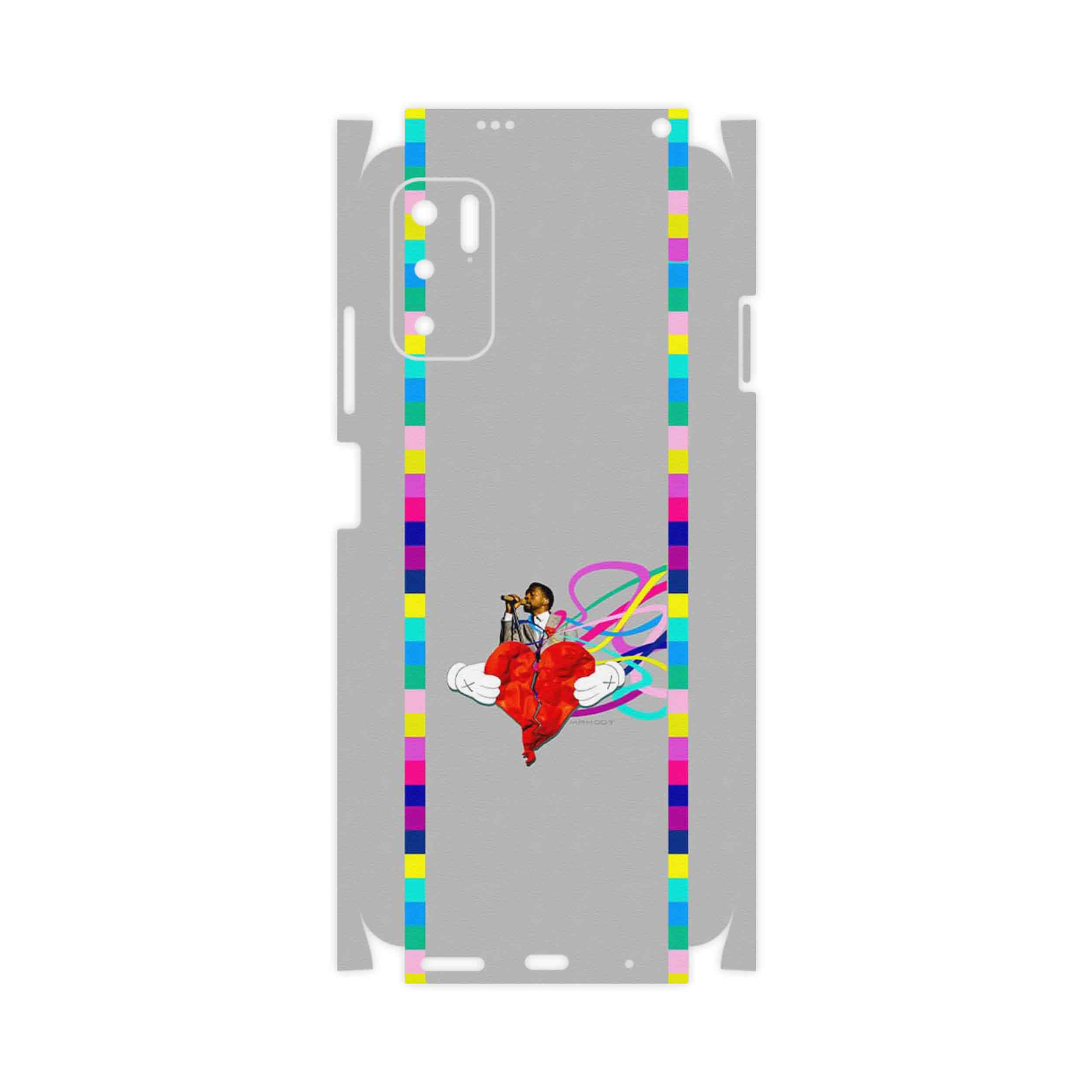 برچسب پوششی ماهوت مدل Collage of Heartbreak-FullSkin مناسب برای گوشی موبایل شیائومی Redmi Note 10 5G