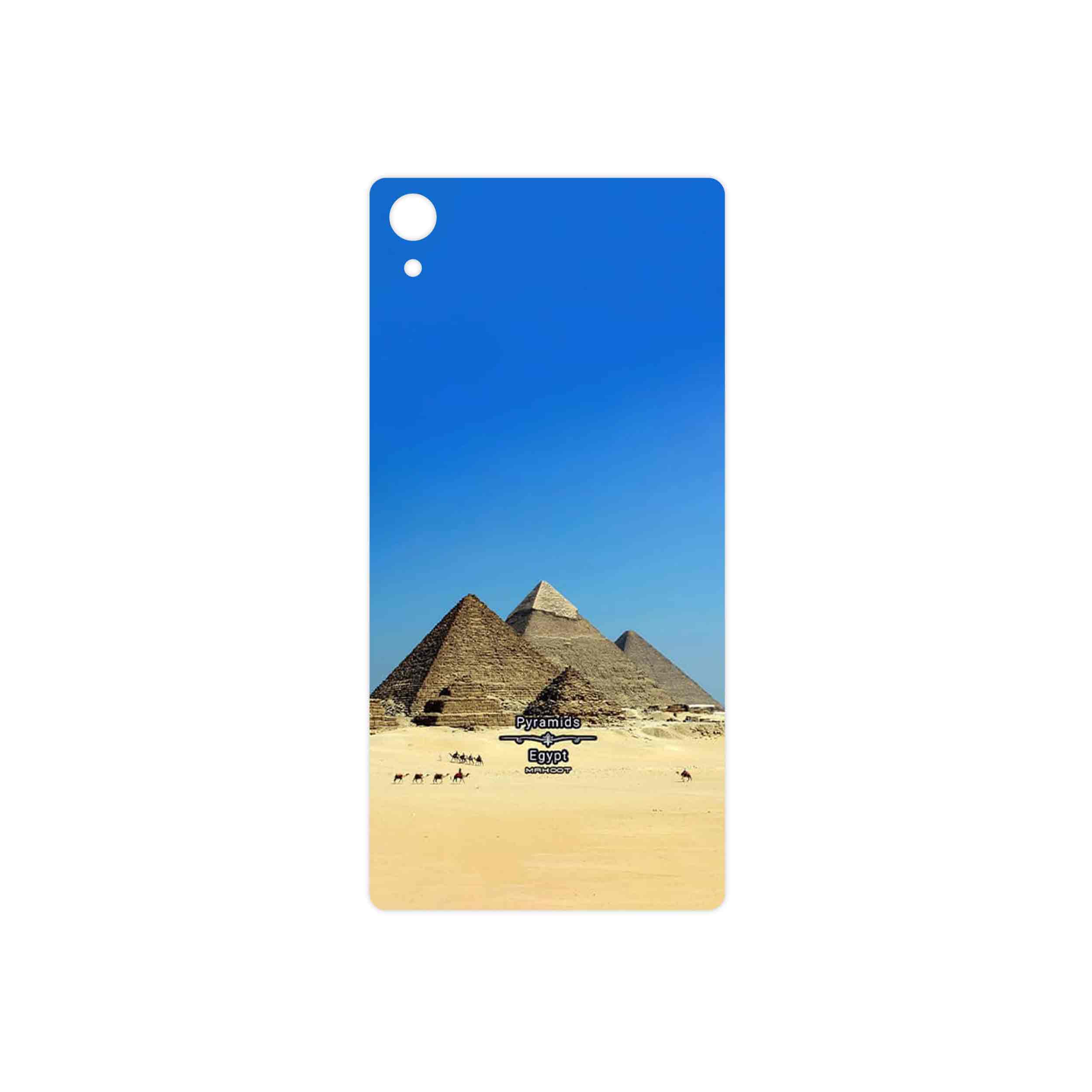 برچسب پوششی ماهوت مدل Pyramids of Egypt مناسب برای گوشی موبایل سونی Xperia Z2