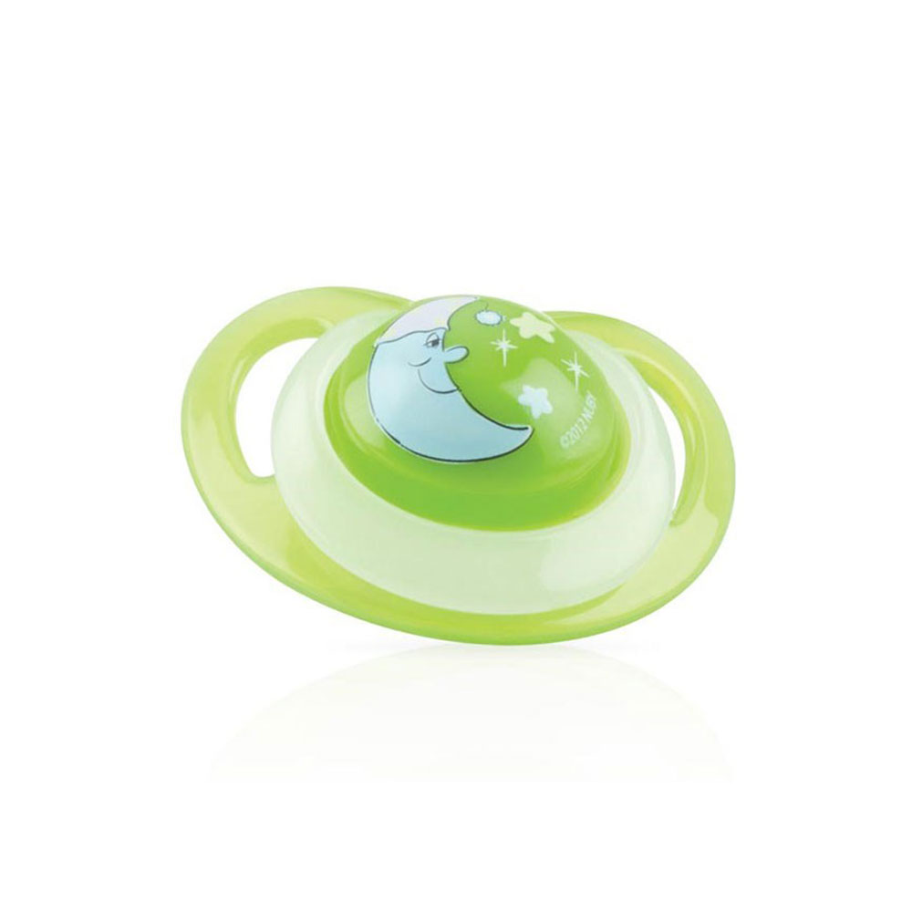 پستانک ارتودنسی 36-6 ماه شبرنگ نابی NUBY سبز