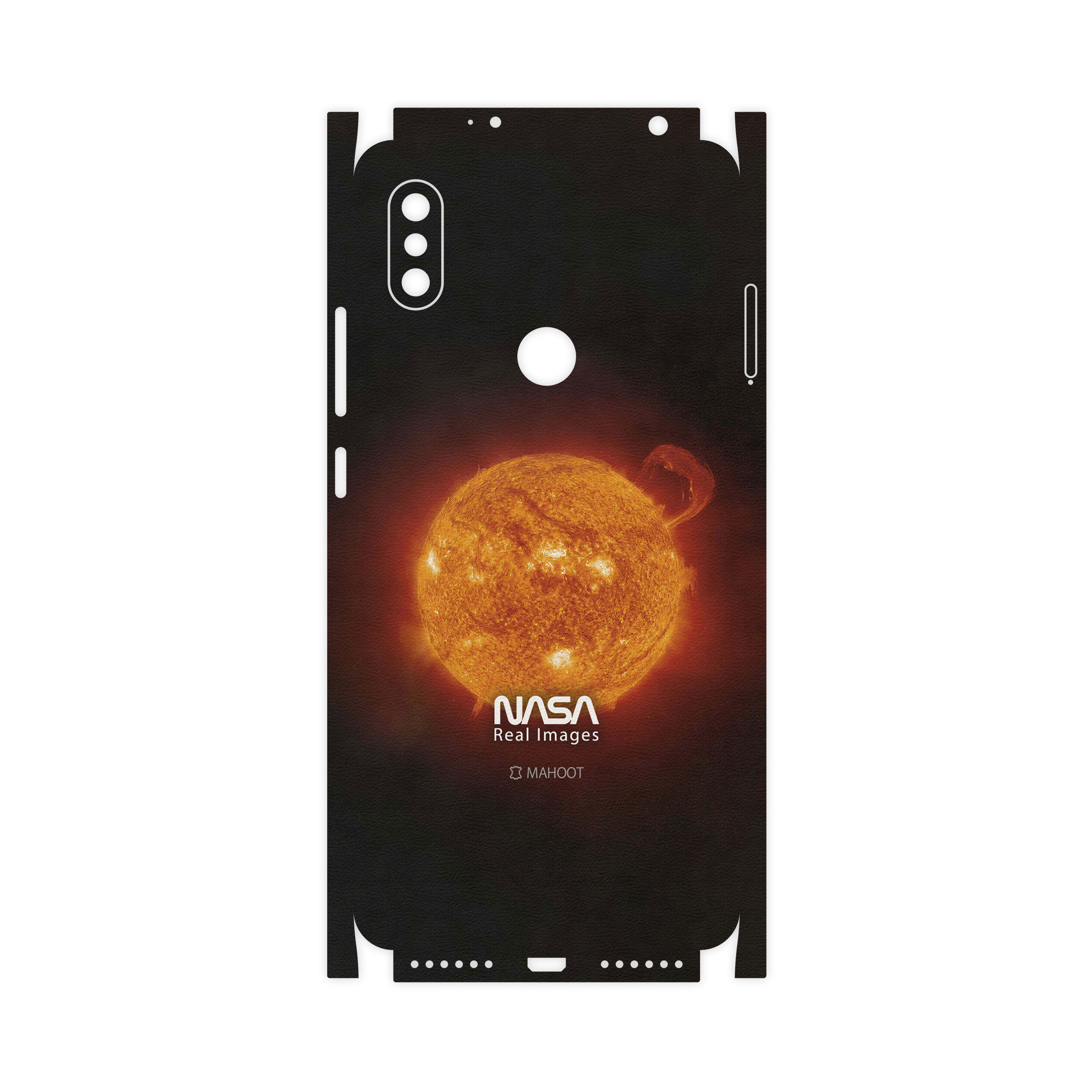 برچسب پوششی ماهوت مدل Sun-By-NASA-FullSkin مناسب برای گوشی موبایل شیائومی Redmi S2