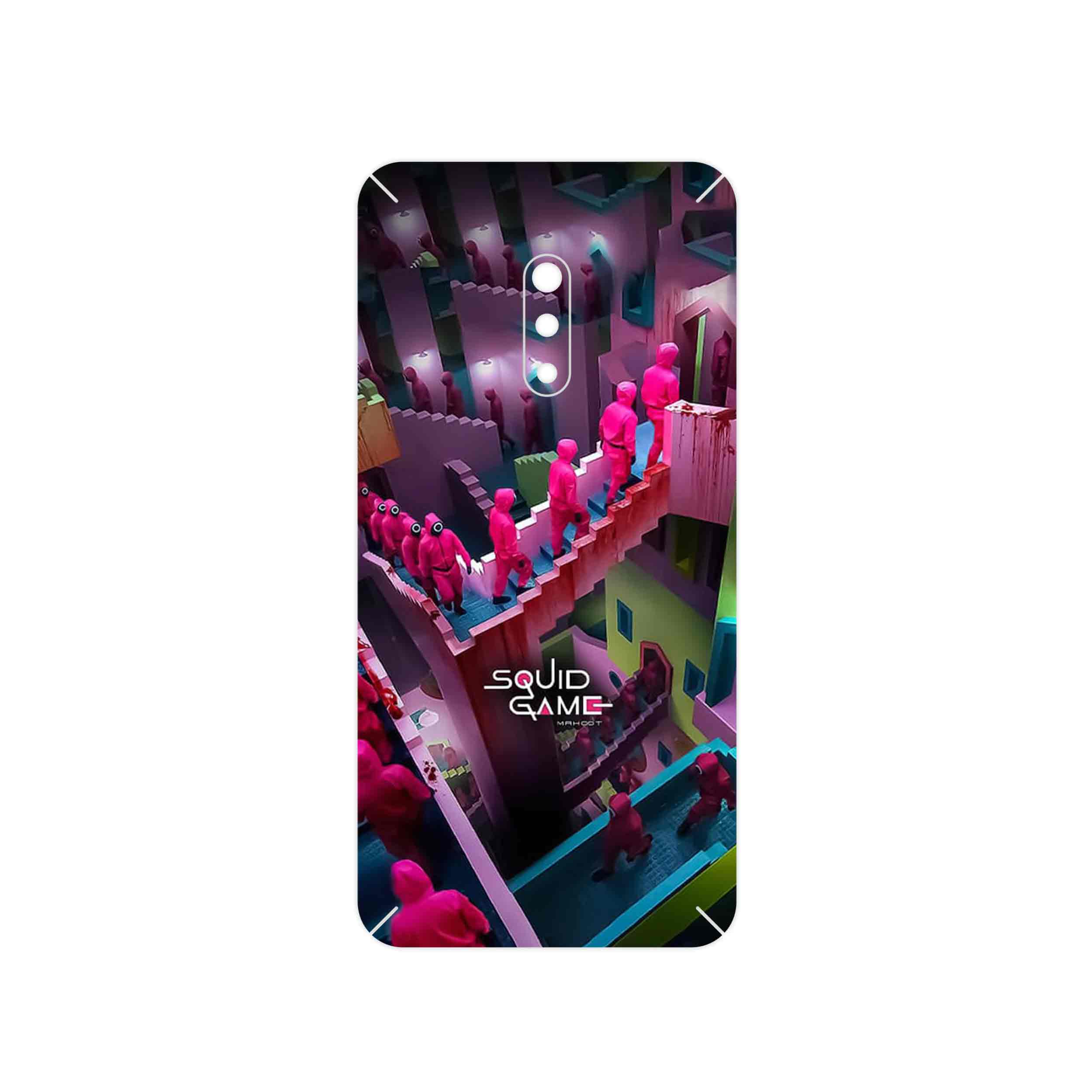 برچسب پوششی ماهوت مدل Squid Game مناسب برای گوشی موبایل اپو Realme X