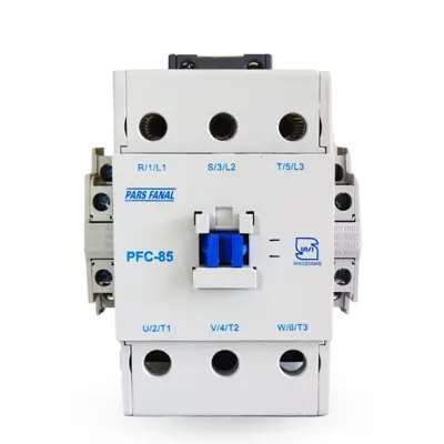 کنتاکتور 85 آمپر 3 فاز پارس فانال  مدل PFC-85 بوبین