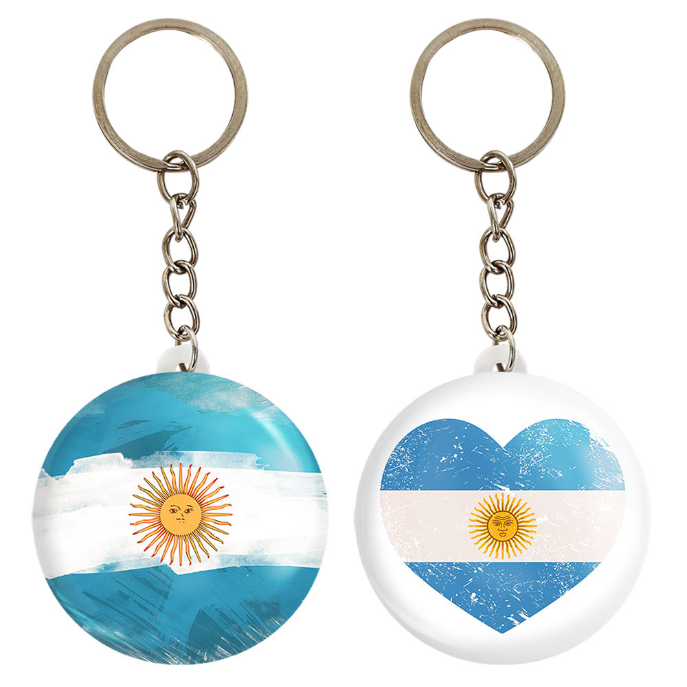 جاکلیدی خندالو مدل پرچم آرژانتین کد 2046420456 مجموعه 2 عددی