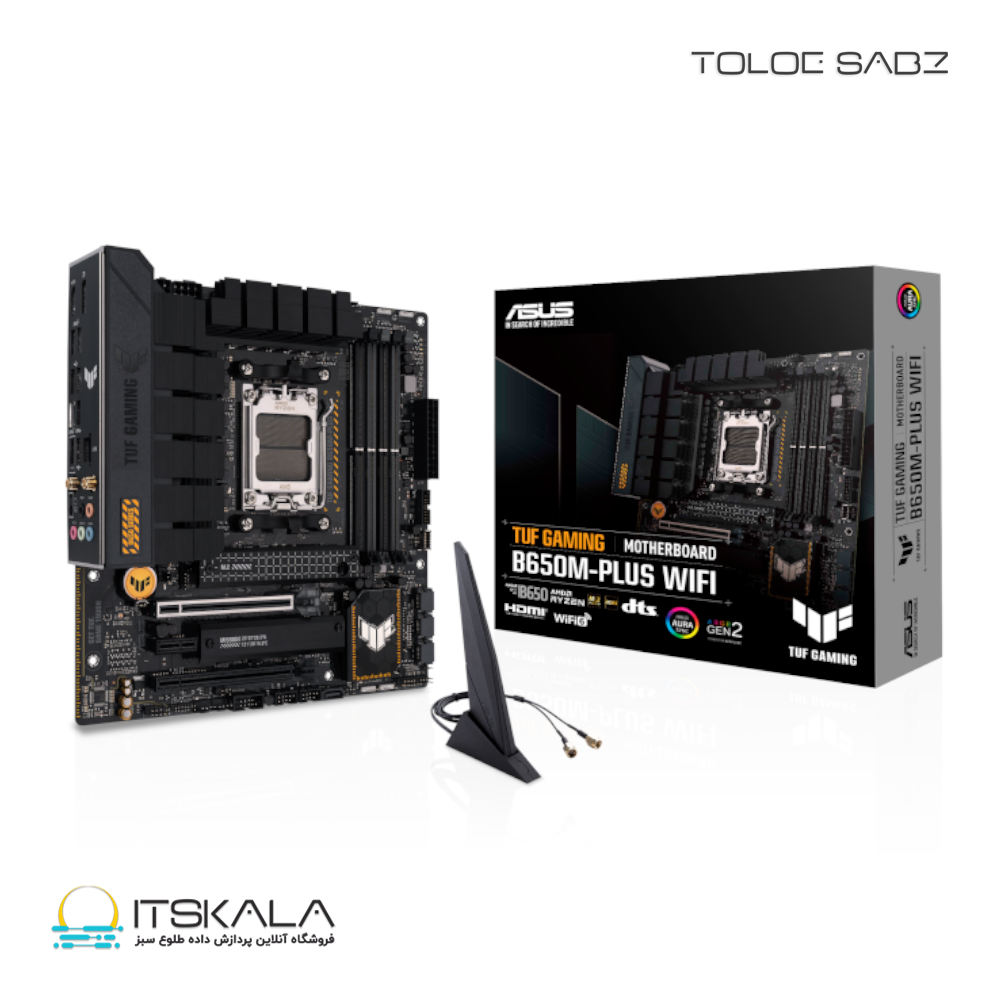 قیمت و خرید مادربرد ایسوس مدل TUF GAMING B650M-PLUS WIFI | ITSKALA
