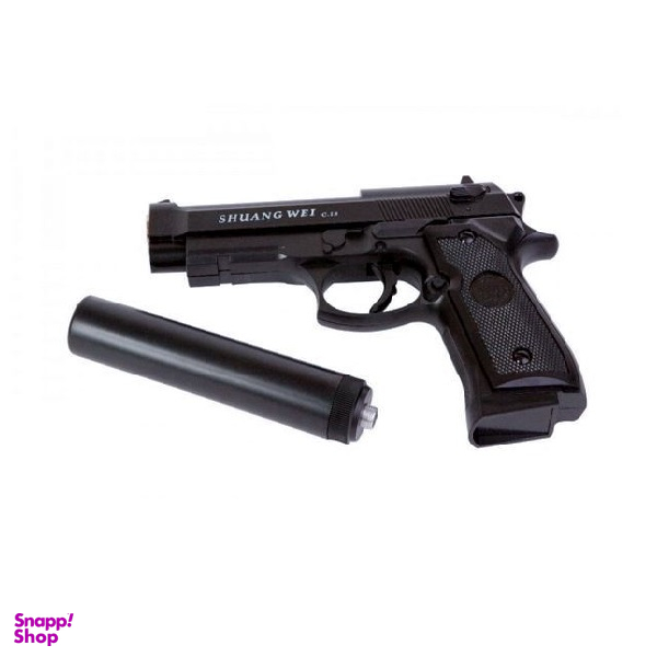 تفنگ ایرسافت گان صدا خفه کن دار C18+