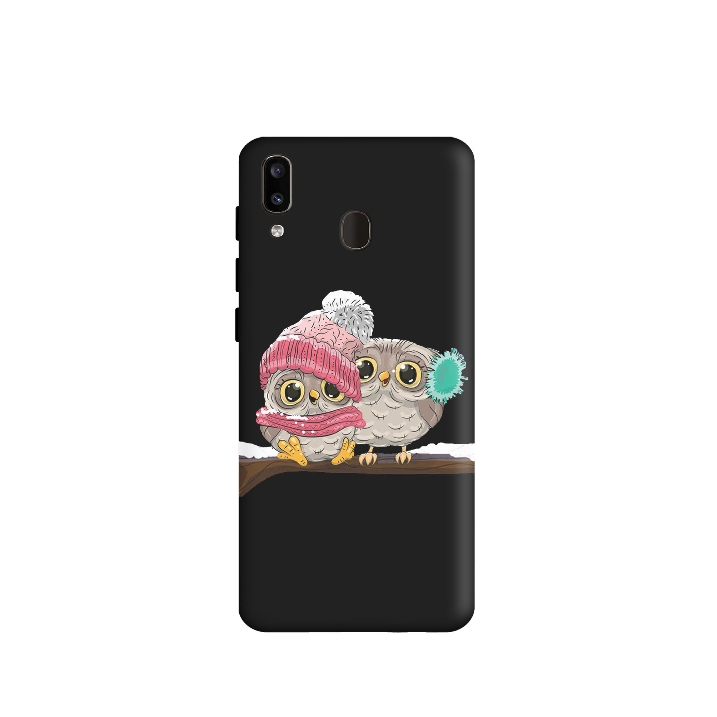 کاور طرح جغد دخترانه کد 422 مناسب برای گوشی موبایل سامسونگ Galaxy A20 / A30