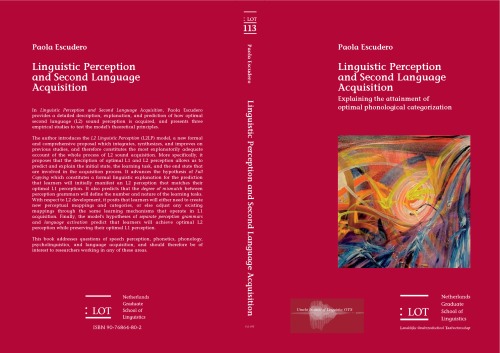 خرید و دانلود نسخه کامل کتاب Linguistic Perception and Second Language Acquisition: Explaining the attainment of optimal phonological categorization