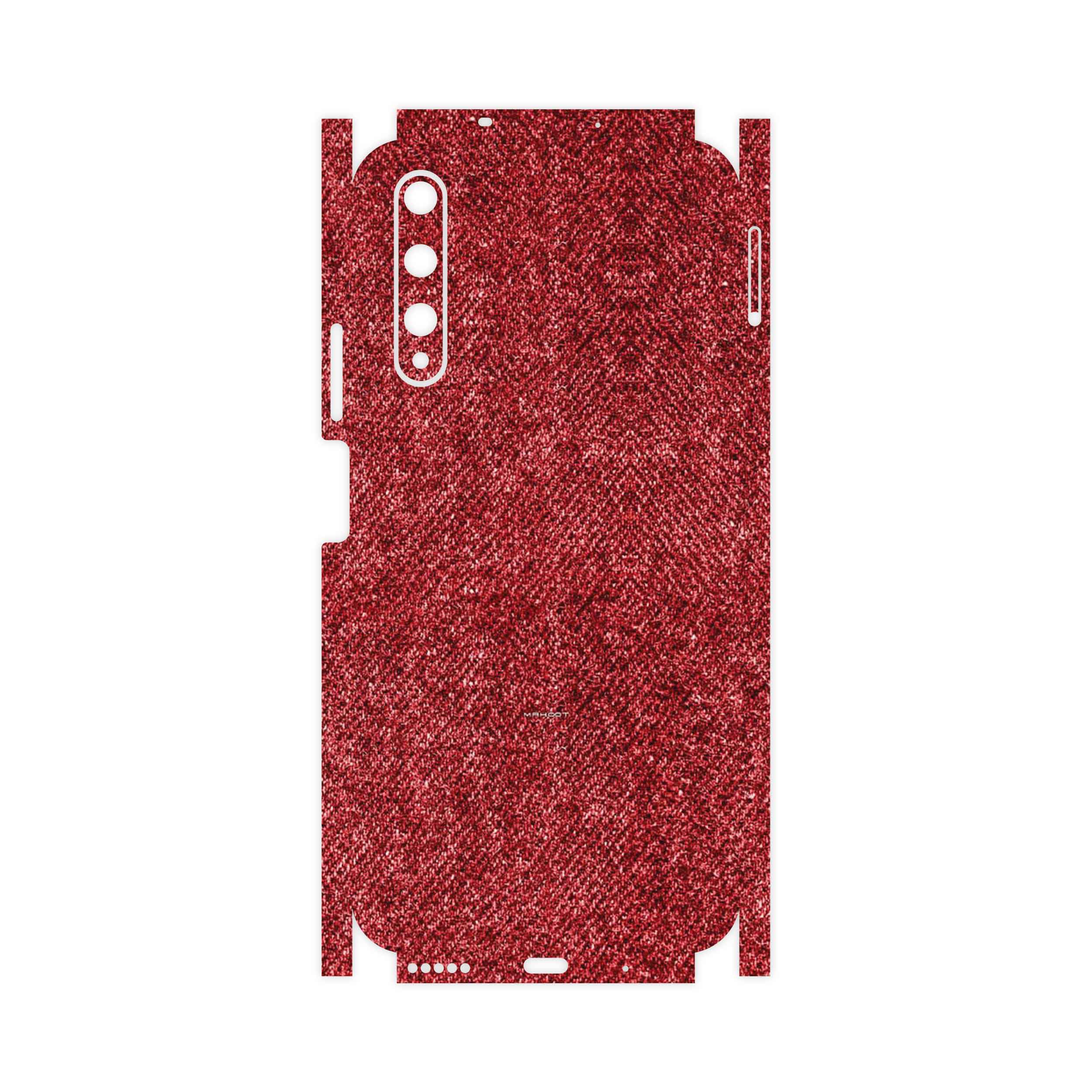 برچسب پوششی ماهوت مدل Fabric Texture 4-FullSkin مناسب برای گوشی موبایل هوآوی Nova 5T