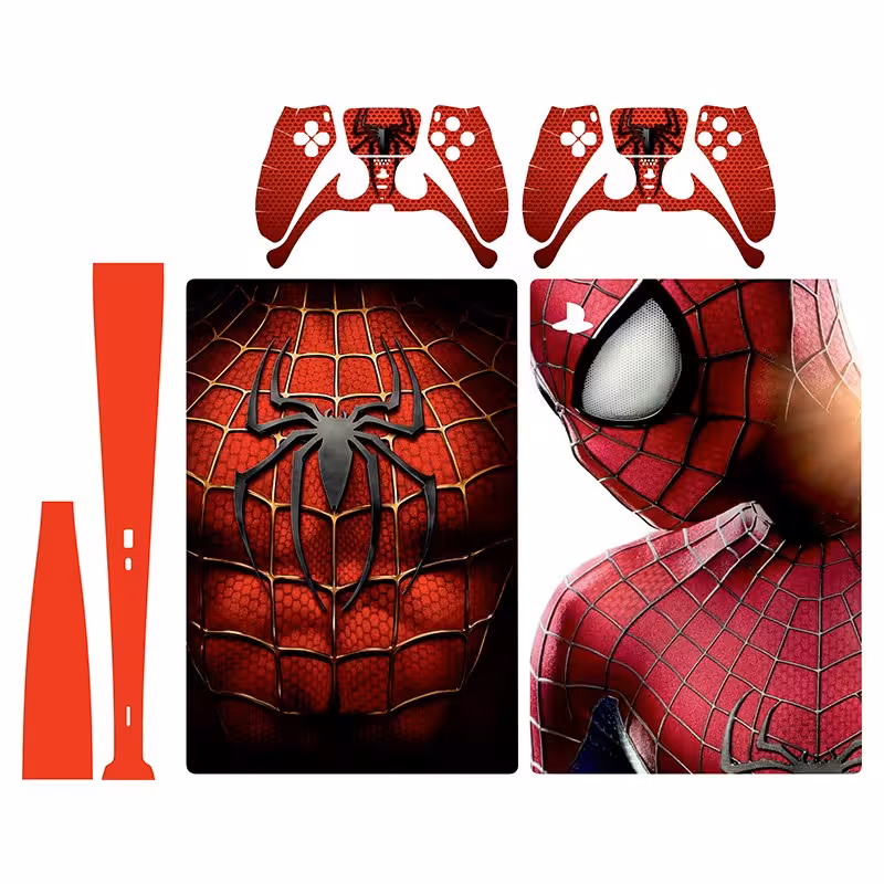 اسکین(برچسب)Playstation 5-مدل دیجیتال -طرح spiderman  -کد2-سفارشی