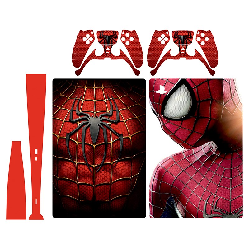 اسکین(برچسب)Playstation 5-مدل دیجیتال -طرح spiderman  -کد2-سفارشی
