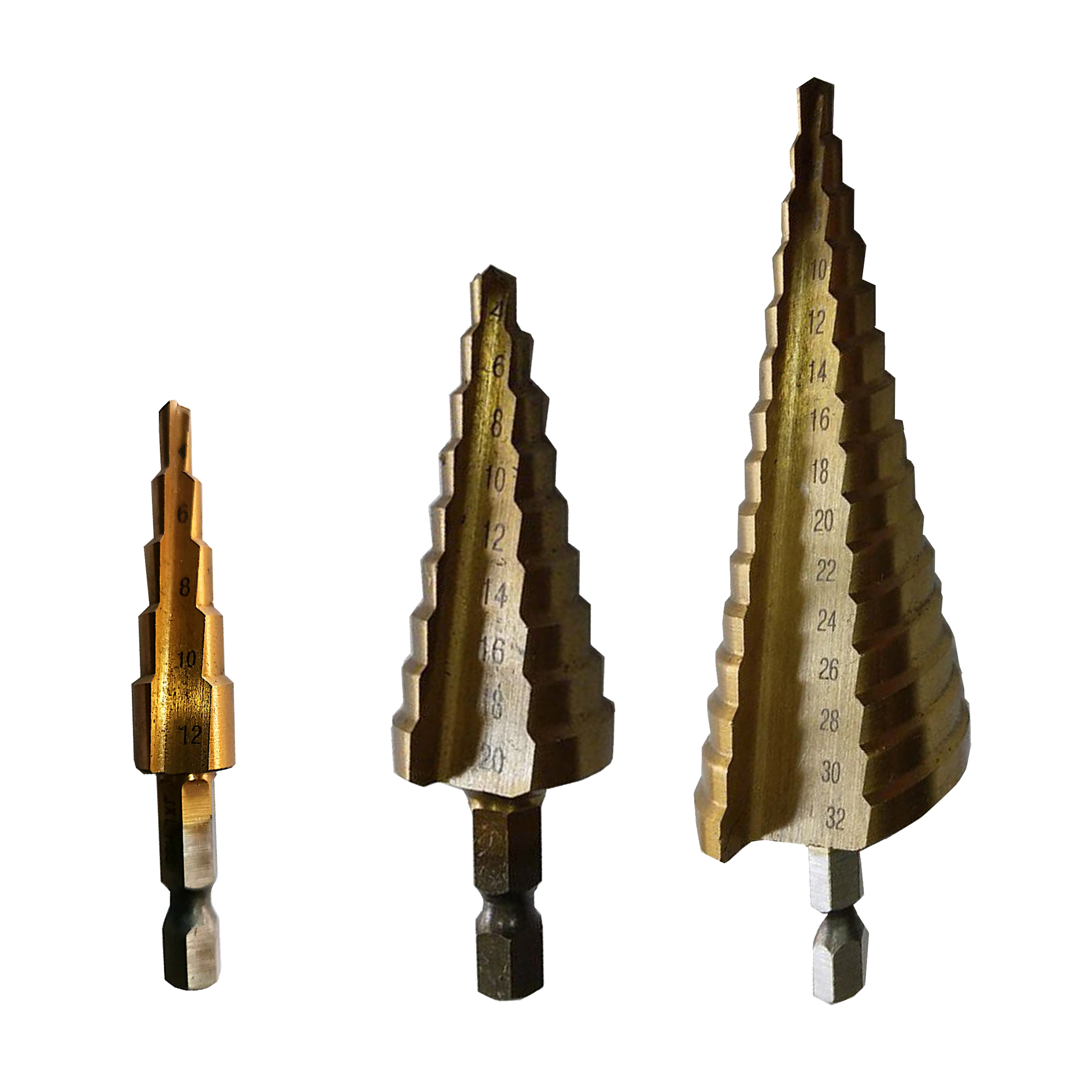 مته مخروطی استپ دریل مدل 8848 بسته سه عددی