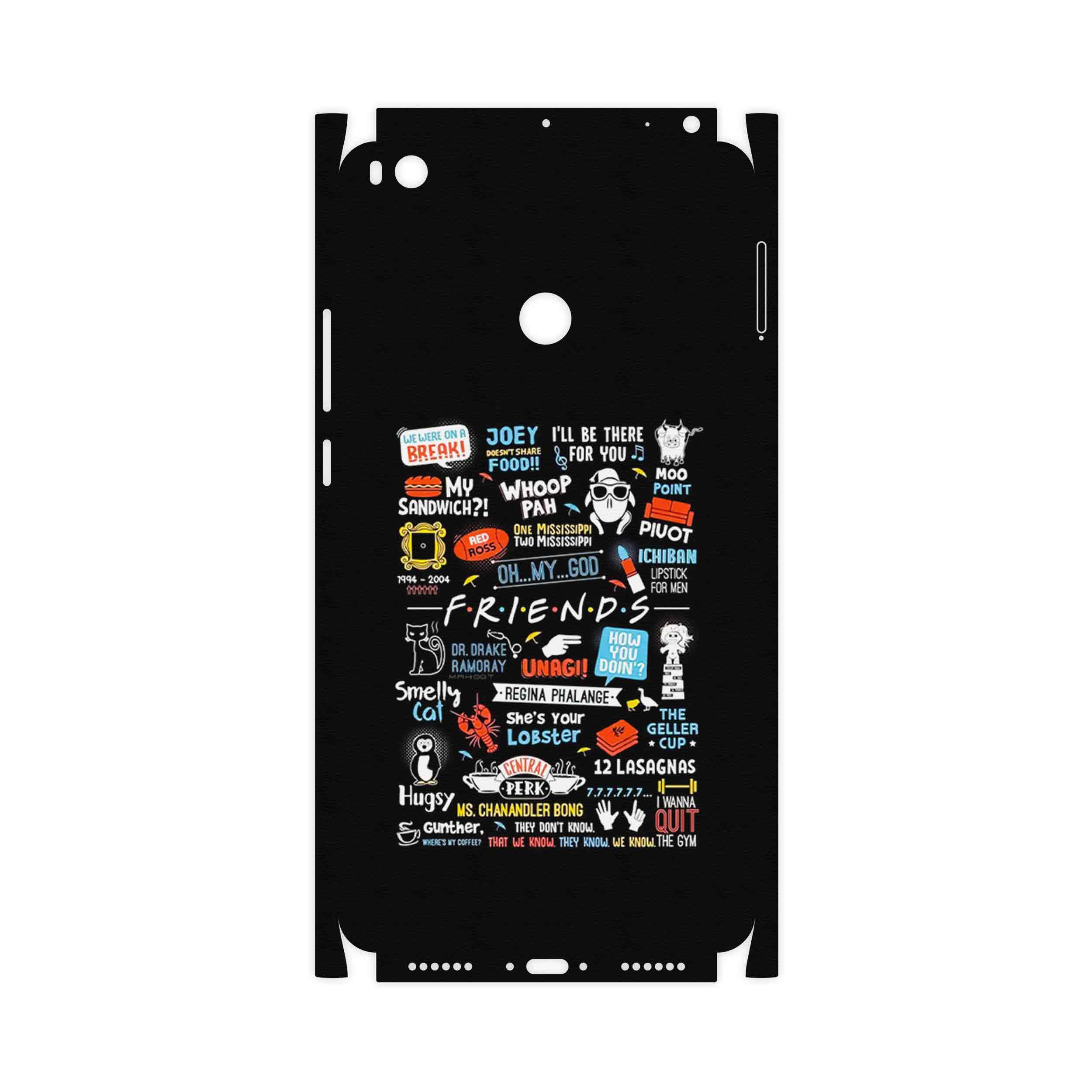 برچسب پوششی ماهوت مدل Friends 2-FullSkin مناسب برای گوشی موبایل شیائومی Mi Max 2