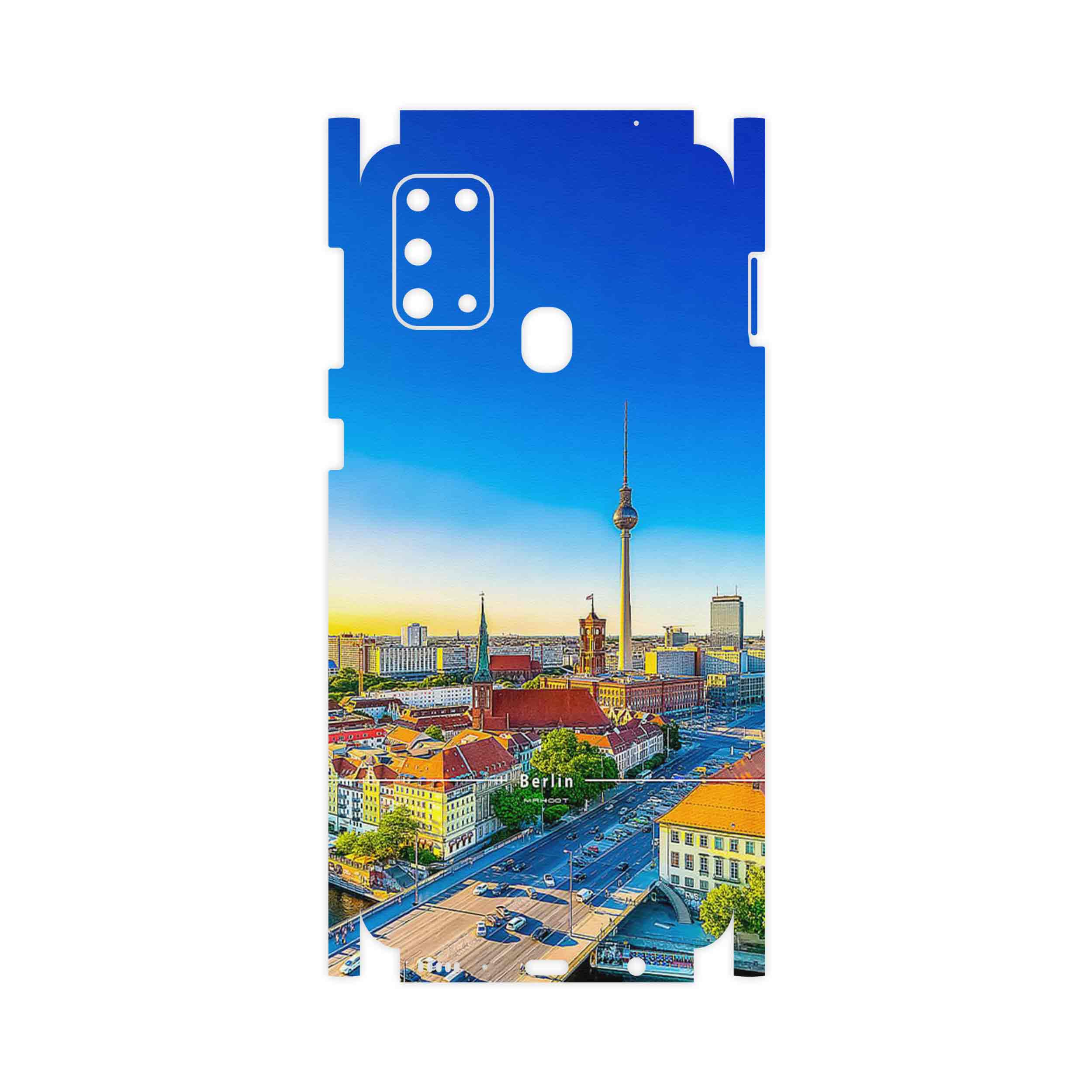 برچسب پوششی ماهوت مدل City of Berlin-FullSkin مناسب برای گوشی موبایل سامسونگ Galaxy M31
