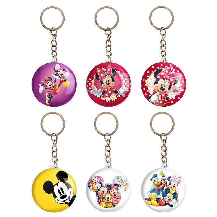 جاکلیدی خندالو طرح میکی موس کد 122B مجموعه 6 عددی