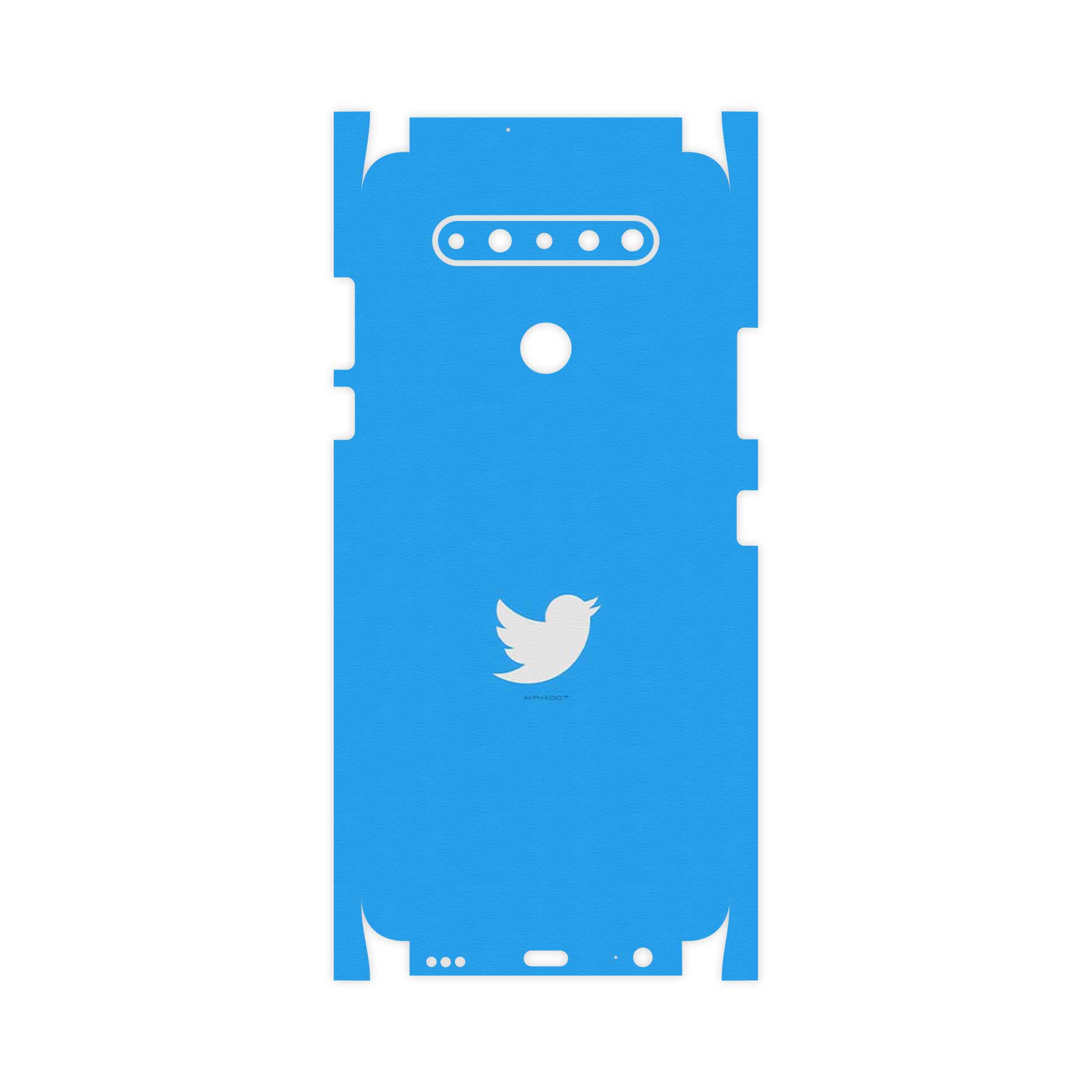 برچسب پوششی ماهوت مدل Tweeter-FullSkin مناسب برای گوشی موبایل ال جی K51s