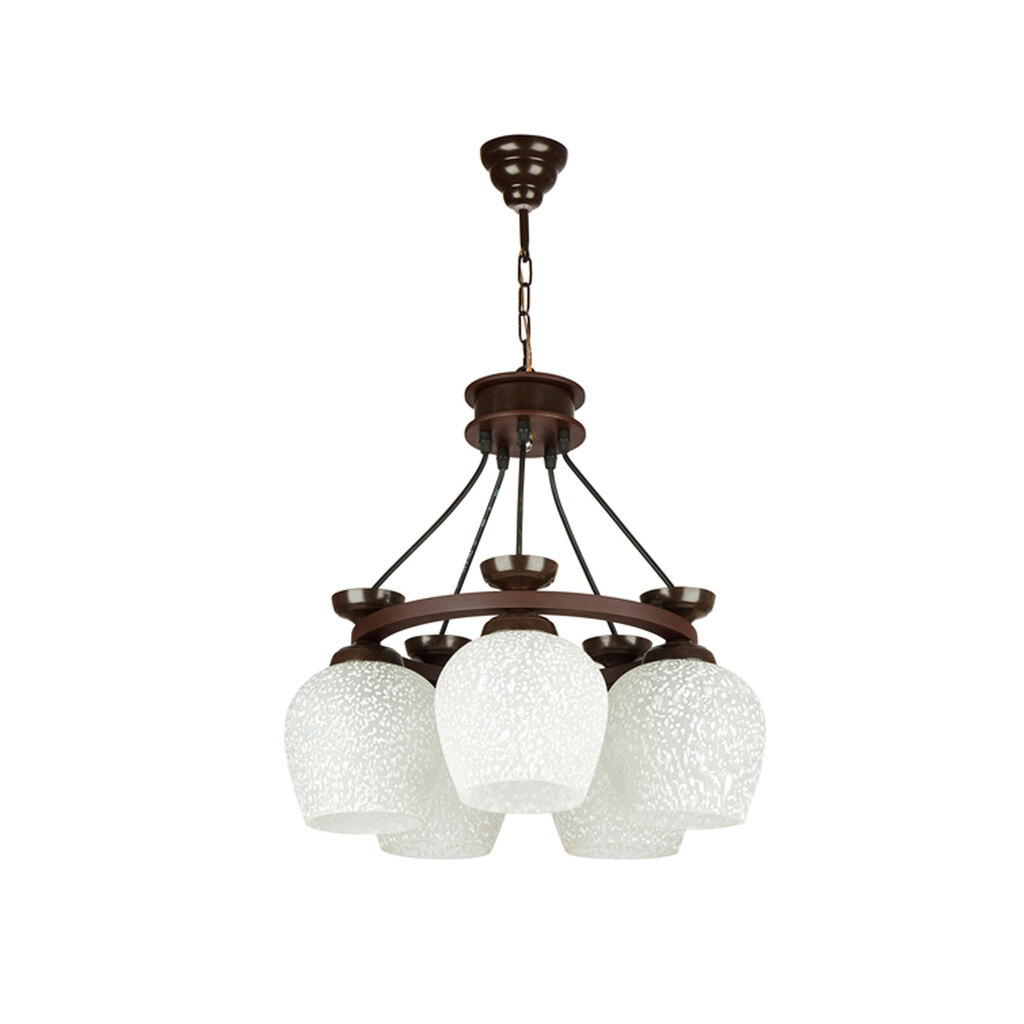 لوستر ۵ شعله چشمه نور کد G576/5