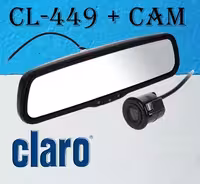 Claro CL-449 مانیتور و دوربین دنده عقب کلارو