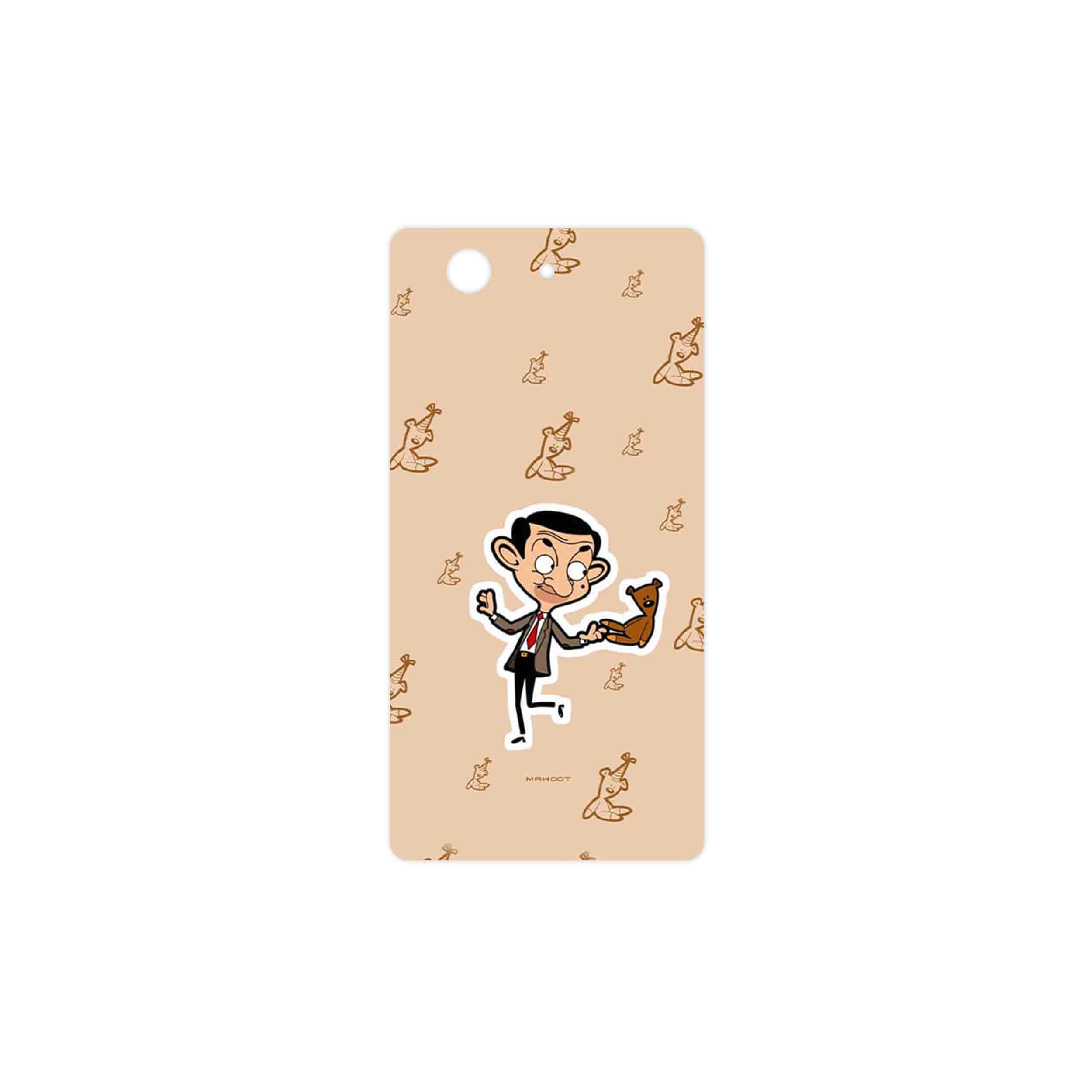 برچسب پوششی ماهوت مدل Mr.Bean مناسب برای گوشی موبایل سونی Xperia Z3 Compact