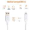 کابل تبدیل USB به لایتنینگ آمازون بیسیکس مدل 6ft طول 18 متر 