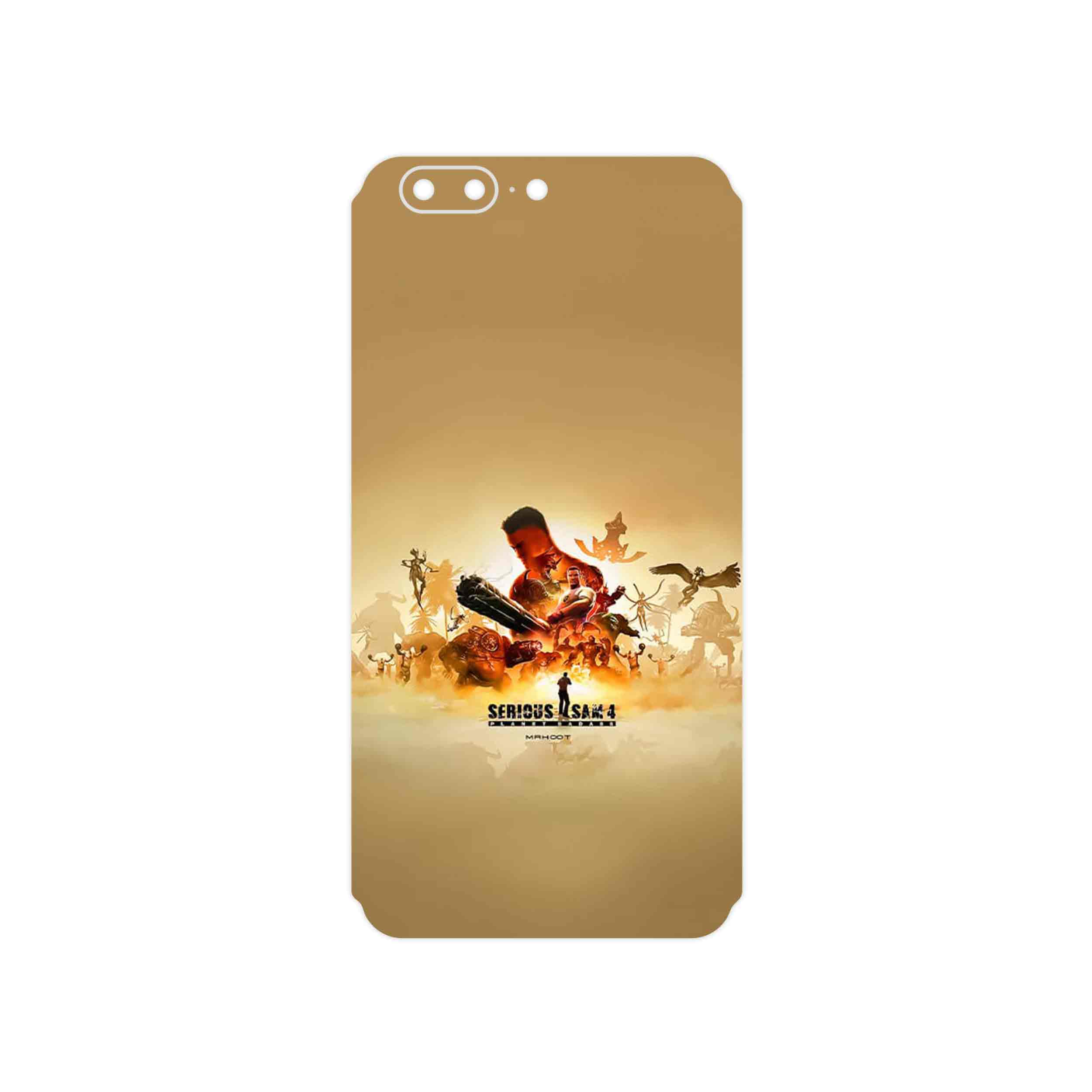 برچسب پوششی ماهوت مدل Serious Sam Game Series مناسب برای گوشی موبایل وان پلاس 5