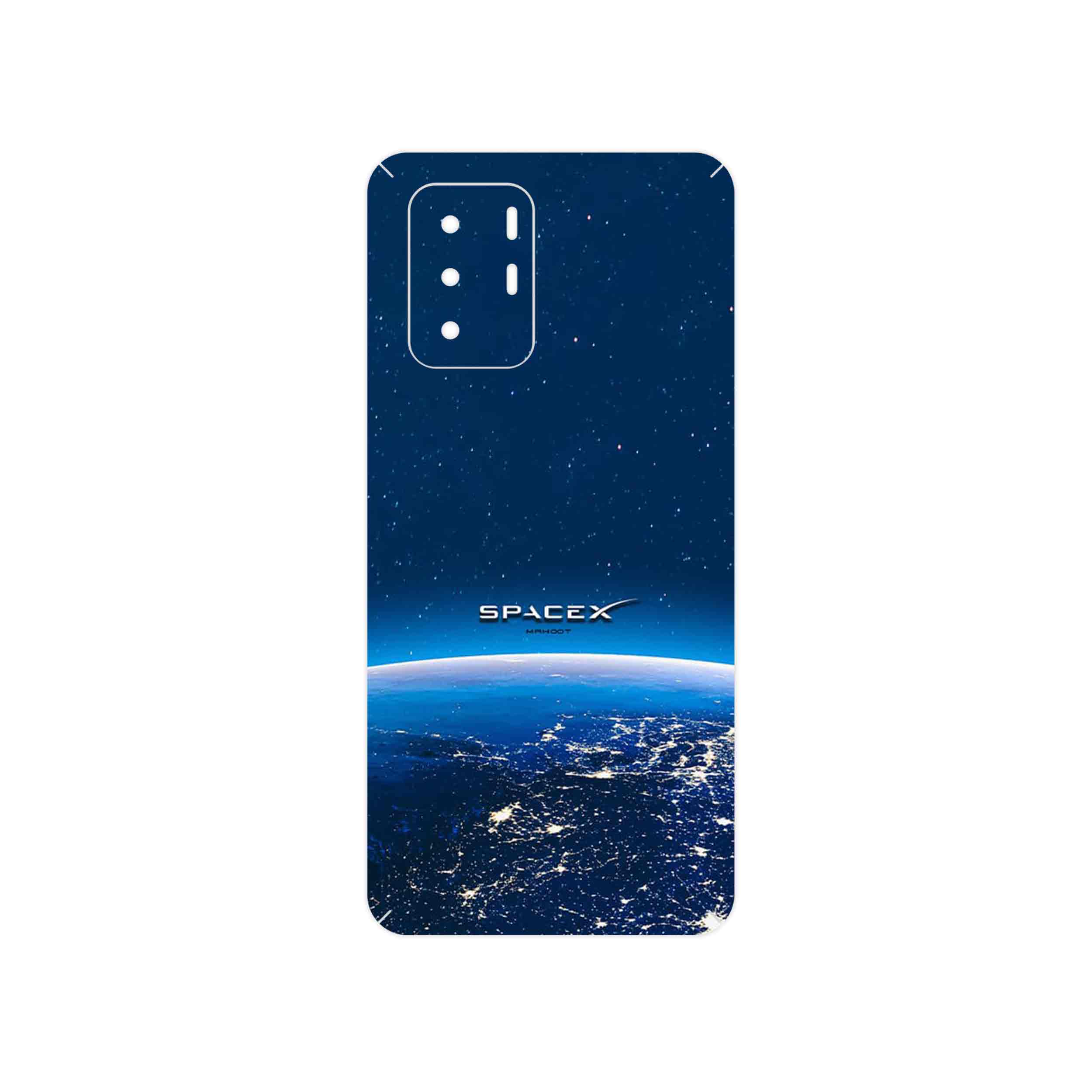 برچسب پوششی ماهوت مدل Space X مناسب برای گوشی موبایل شیائومی Redmi Note 10 Pro (China)