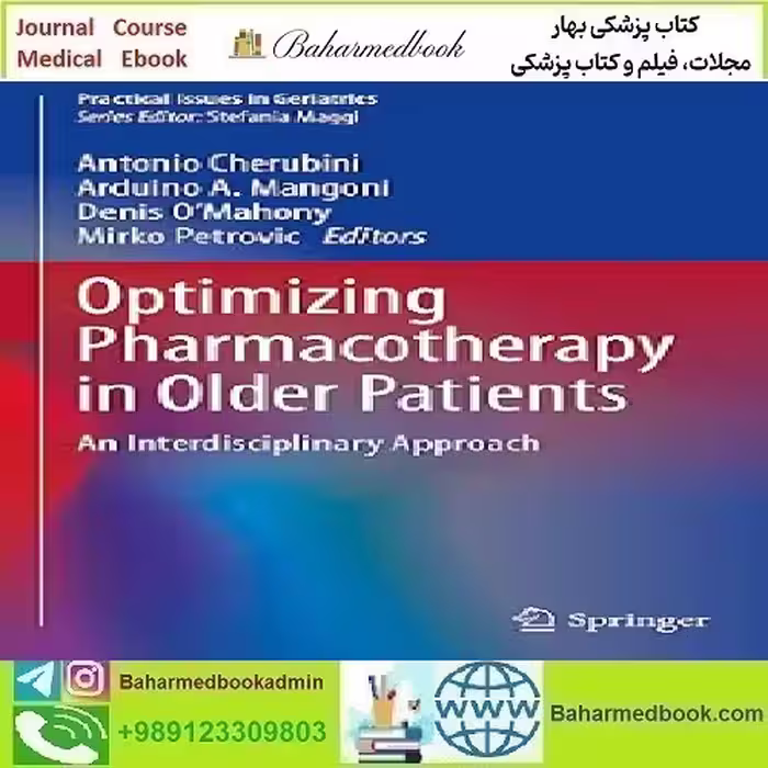 Optimizing Pharmacotherapy in Older Patients An Interdis
