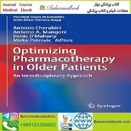Optimizing Pharmacotherapy in Older Patients An Interdis