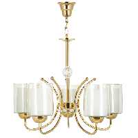 لوستر 5 شعله چشمه نور کد A824/5-G