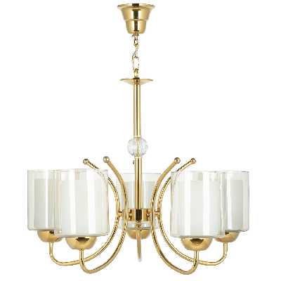 لوستر 5 شعله چشمه نور کد A824/5-G