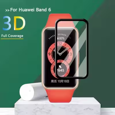 محافظ صفحه نمایش لاین مدل RT007 مناسب برای ساعت هوشمند هوآوی Band 6 بسته دو عددی