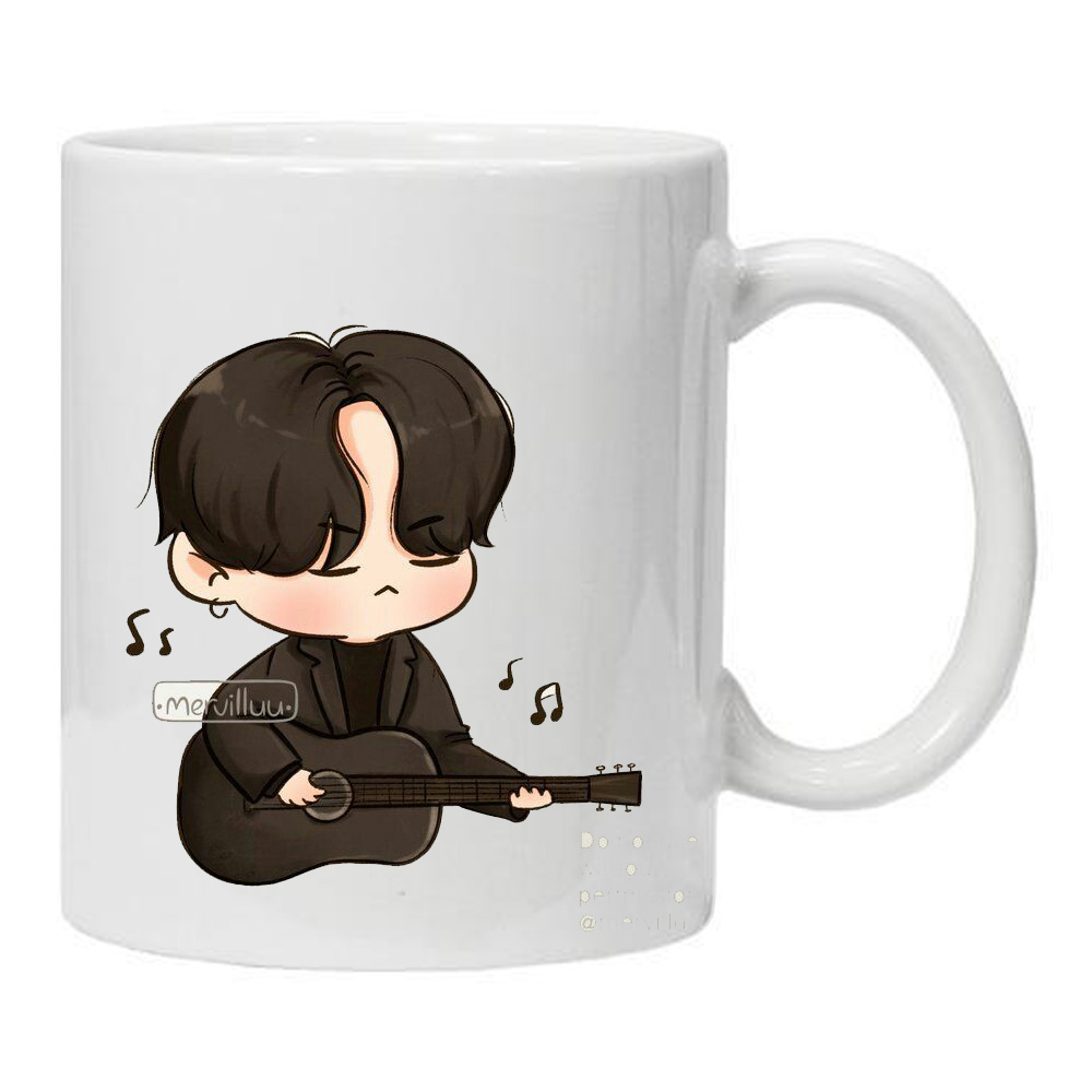 ماگ طرح پسر انیمه ای کیوت مدل MLS6826