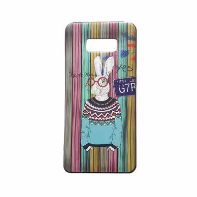 کاور طرح خرگوش مدل RABBIT08 مناسب برای گوشی موبایل سامسونگ Galaxy S8