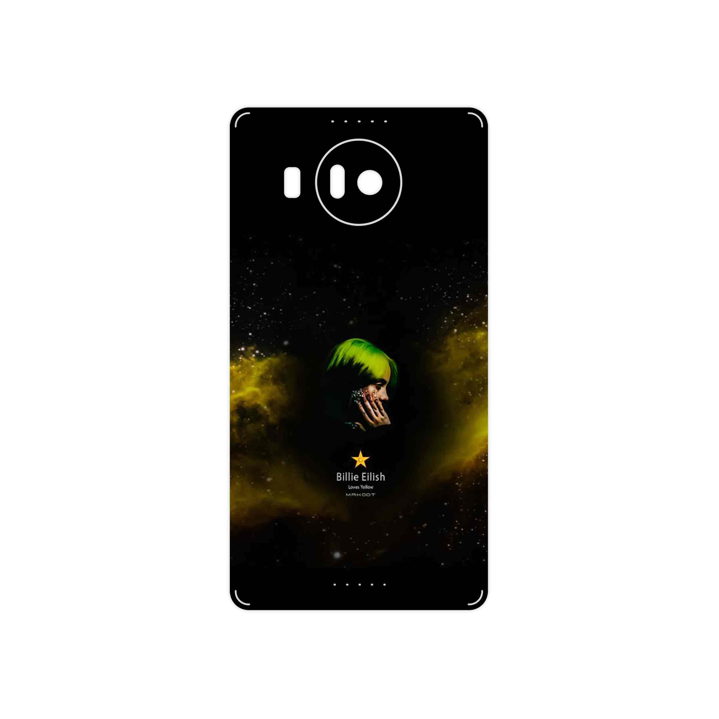 برچسب پوششی ماهوت مدل Billie Eilish مناسب برای گوشی موبایل مایکروسافت Lumia 950 XL