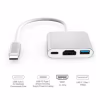 مبدل USB-C به HDMI مدل HooGER PRO