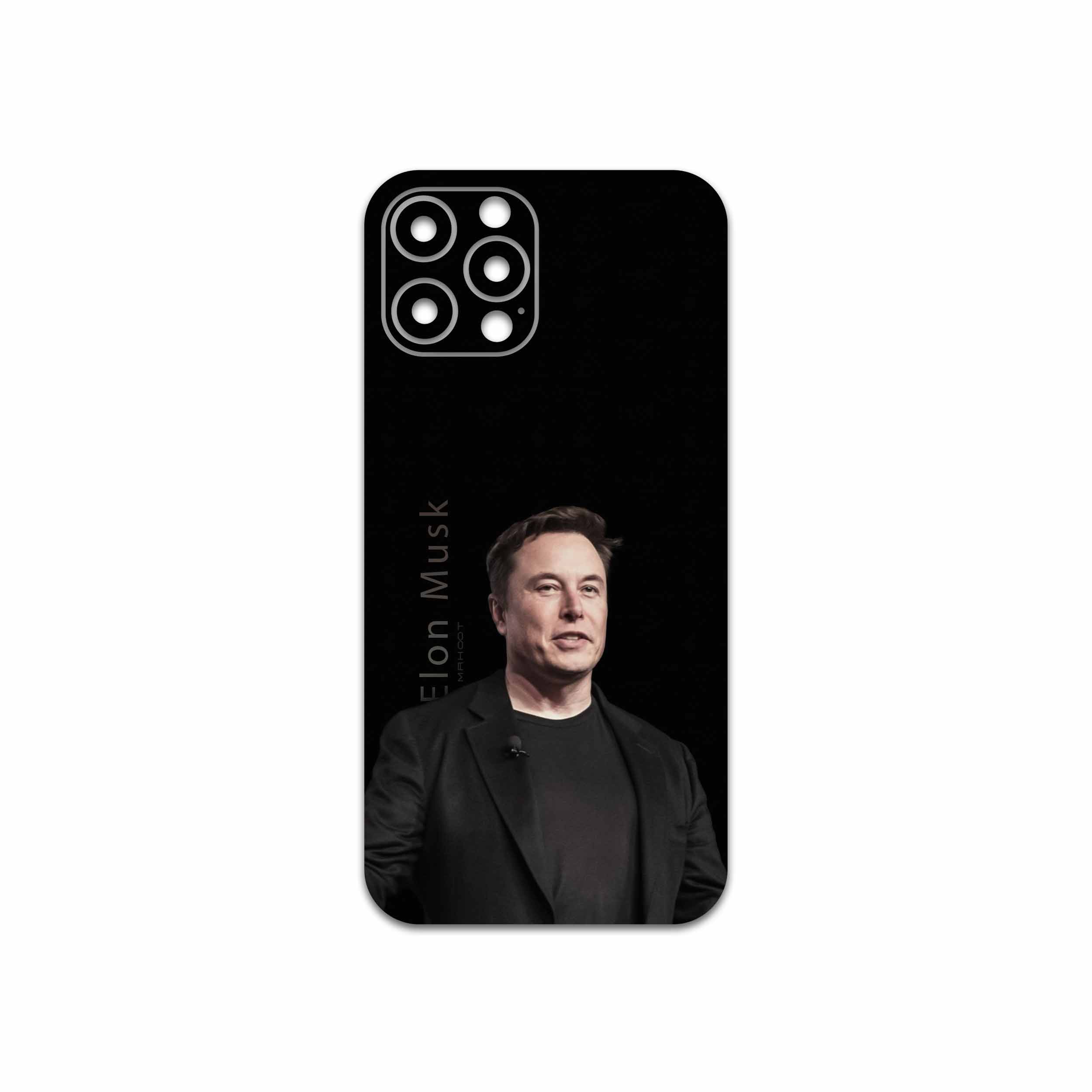 برچسب پوششی ماهوت مدل Elon Musk مناسب برای گوشی موبایل اپل iPhone 12 Pro Max