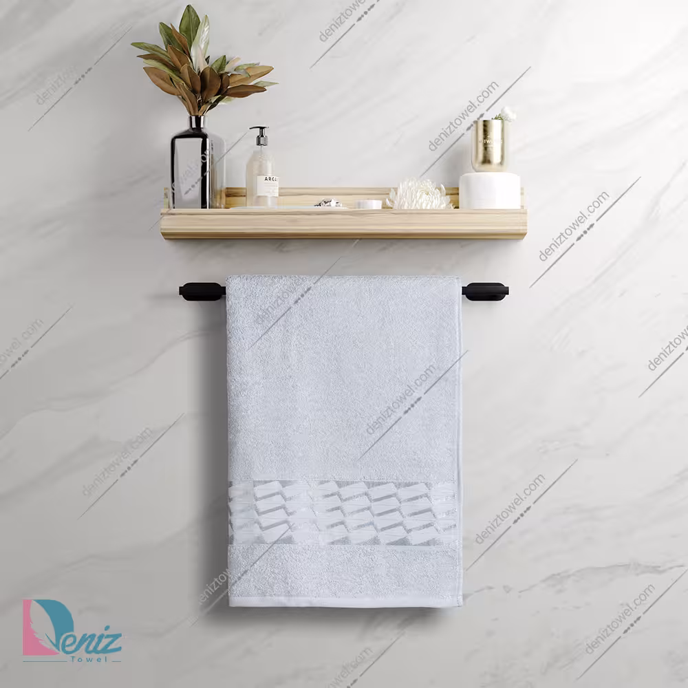 حوله استخری طرح آرام رنگ نقرابی