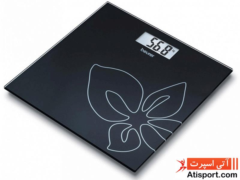 ترازو دیجیتال بیورر GS27 BLACK FLOWER