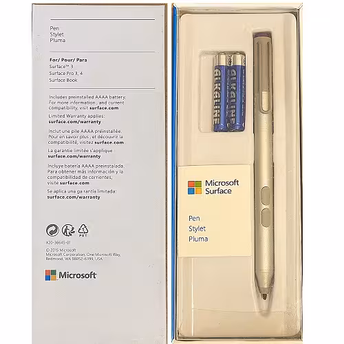 قلم لمسی مایکروسافت مدل Surface Pen 2015 پک دار باتری خور