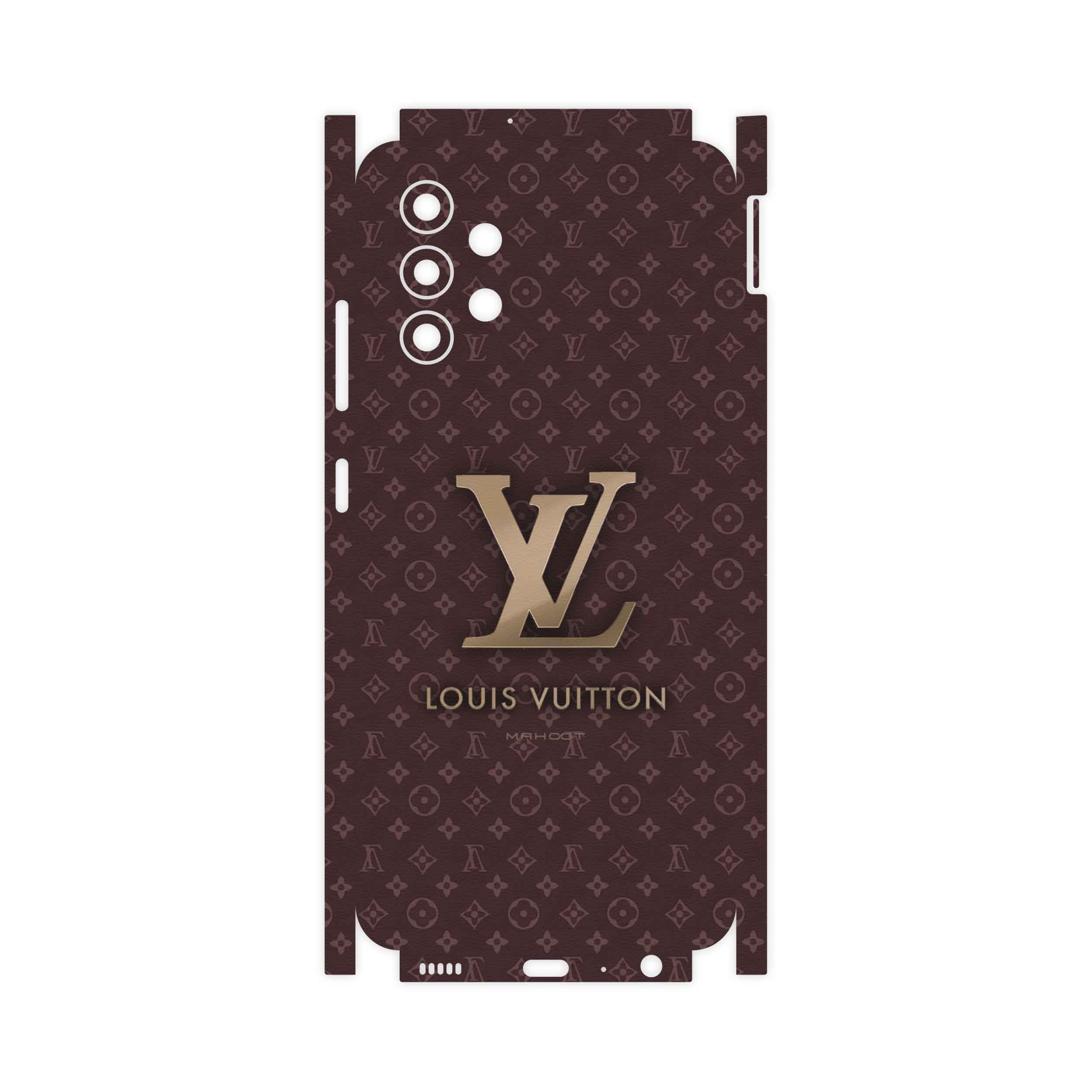 برچسب پوششی ماهوت مدل LOUIS-VUITTON-Logo-FullSkin مناسب برای گوشی موبایل سامسونگ Galaxy M32 5G