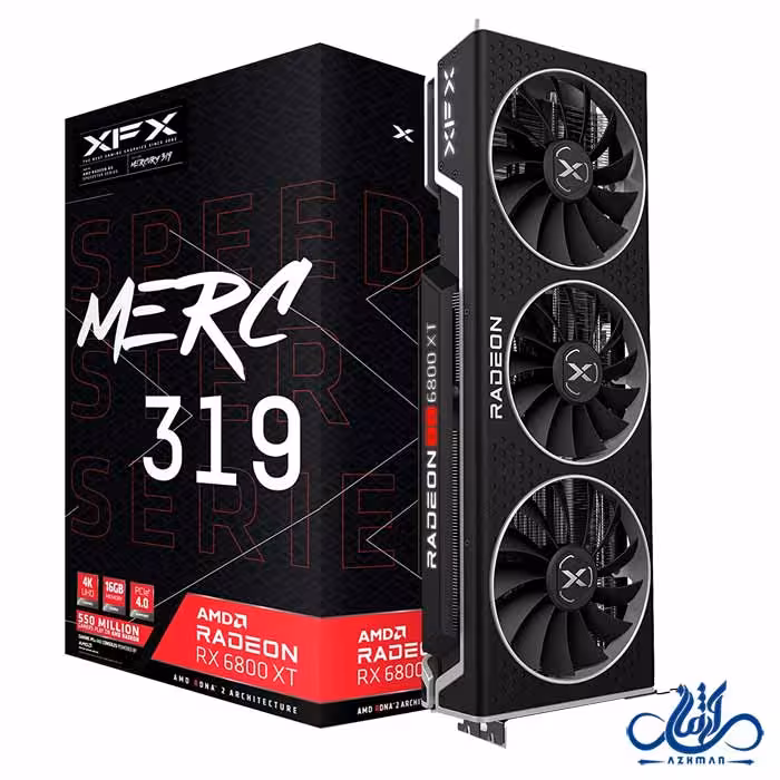 کارت گرافیک ایکس اف ایکس XFX Speedster MERC 319 RX 6800 XT 16GB