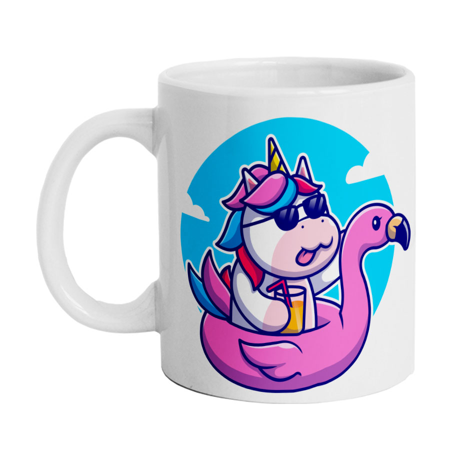 ماگ دارلی طرح یونیکورن مدل M653