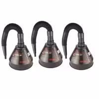 قیف خرطومی خودرو پی تی سی مدل 2in 1 Funnel بسته 3 عددی | کالا مکس