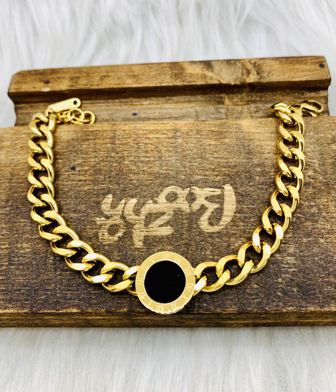 دستبند استیل طرح بولگاری