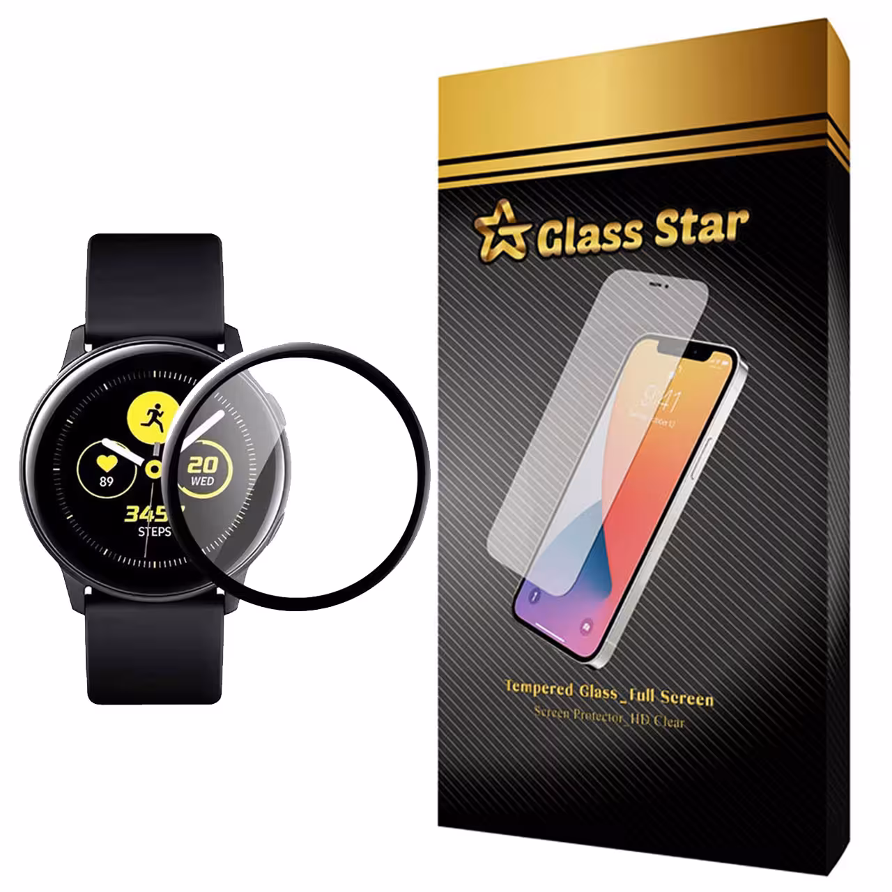 محافظ صفحه نمایش گلس استار مدل PMMA X مناسب برای ساعت هوشمند سامسونگ Galaxy Watch Active 40 mm