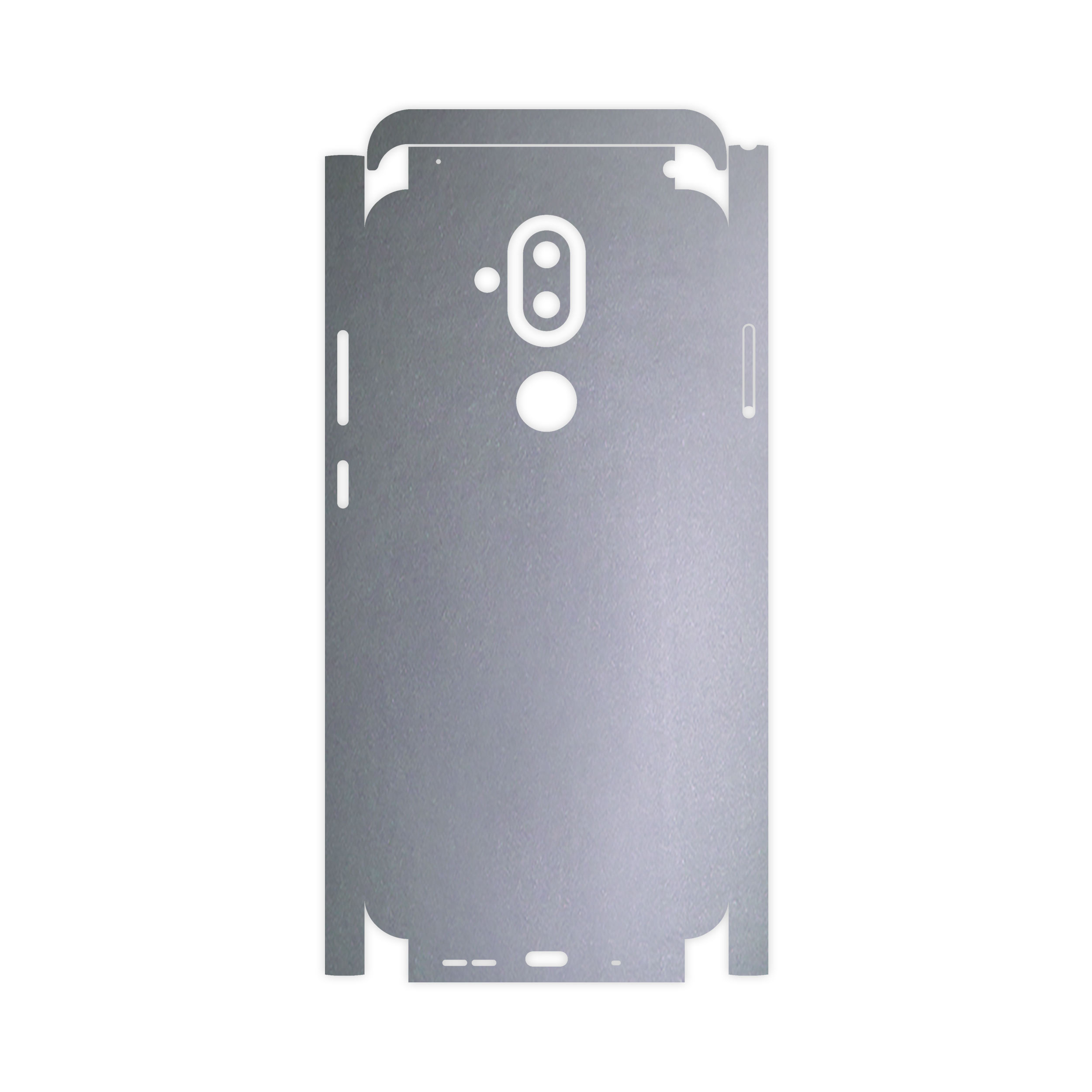 برچسب پوششی ماهوت مدل Matte-Silver-FullSkin مناسب برای گوشی موبایل نوکیا 8.1