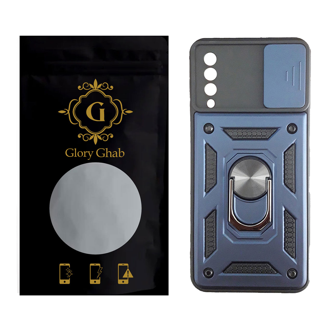 کاور گلوری قاب مدل KBM مناسب برای گوشی موبایل سامسونگ Galaxy A30s