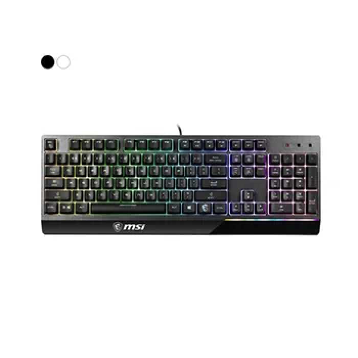 صفحه کلید گیمینگ باسیم MSI مدل VIGOR GK30 • سوئیچ ممبرین