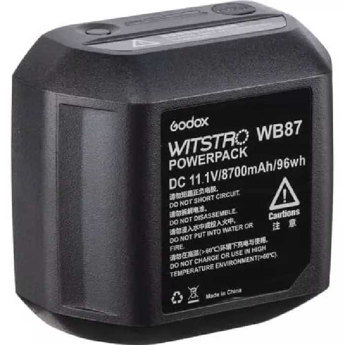 باتری فلاش گودکس Godox WB87 Battery برای فلاش AD600 خرید | قیمت - اگزیف