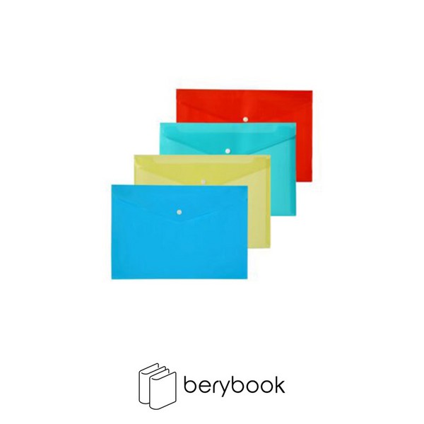 super bind / سوپر بایند / پوشه دکمه دار / ساده / جاکارتی