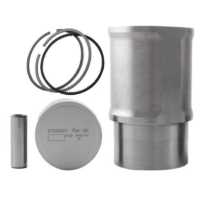 بوش و پیستون تخت                                     پژو 206 تیپ 2 , برند الدورا